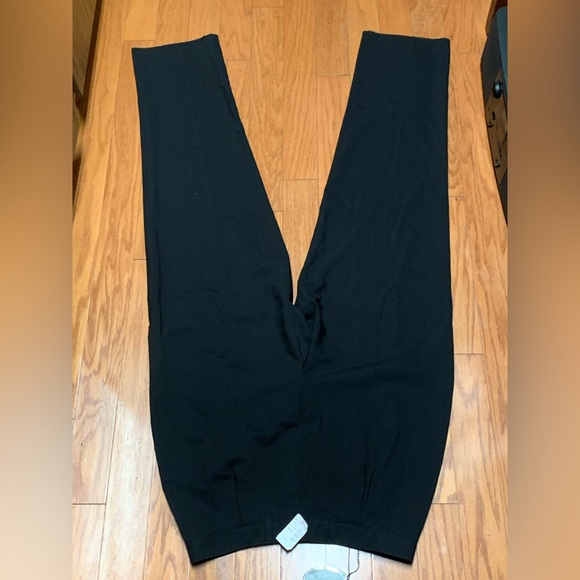 Y2K Vintage NWT Women’s 12 Zanella ANNA Black 100% Wool Pleated Pants - Picture 14 of 16